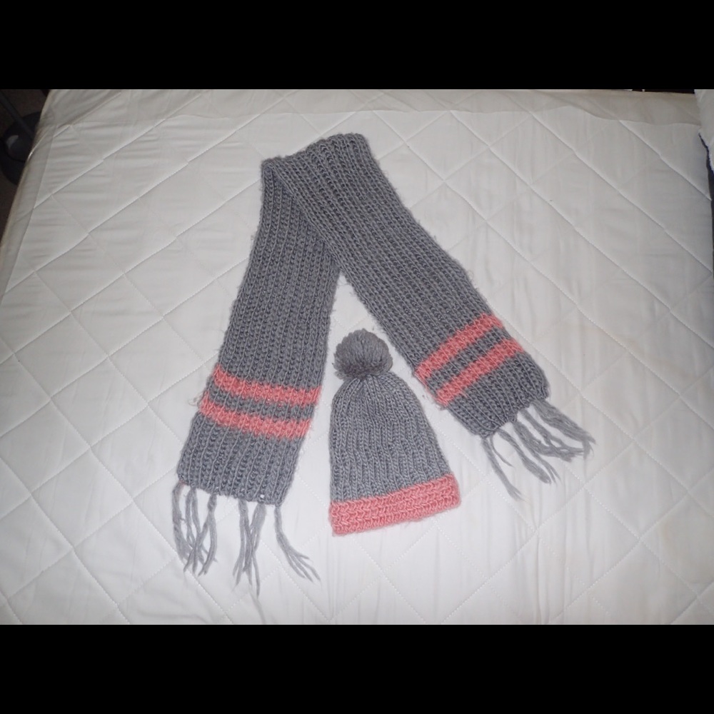 Matching Scarf and a benie